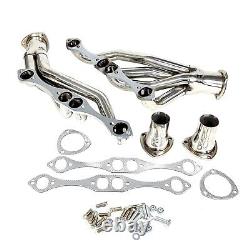 Exhaust Headers For Chevy Small Block 262 265 283 305 327 350 400 V8 Engines