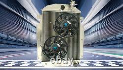 FOR Chevy GMC Pickup Truck With Small Block SB V8 3.5L 1937 1938 Radiator+FAN AT