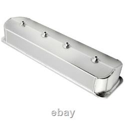 Fabricated Aluminum Valve Covers Center Bolt For Chevy 305 350 SBC 1987-2000