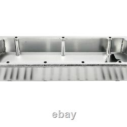 Fabricated Aluminum Valve Covers Polished Big Block For Chevy 396 427 502