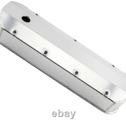 Fabricated Aluminum Valve Covers Polished Big Block For Chevy 396 427 502