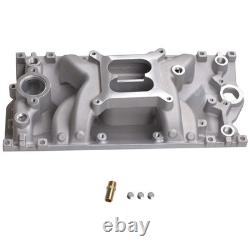 Fits Chevy Small Block 5.0L/305 5.7L/350 Engine Dual Plane Intake Manifold
