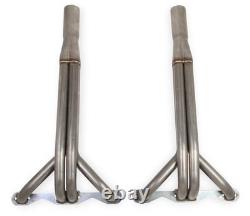 Flowtech Upright Header for Small Block Chevy Engine Swap Applications Natural