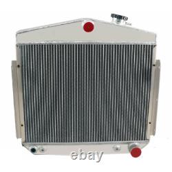 For 1955 1956 55 56 Small/ Big Block Chevy V8 L6 Engine Aluminum Radiator 3 Row