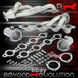 For 1982-2004 Chevy 4.8-6.2L LS Engine Conversion Swap Stainless Exhaust Headers