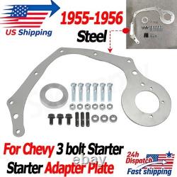 For 55/56 Chevy Engine Starter Plate And Newer Blocks With Broken Starter Mounts