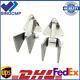 For Small & Big Block Chevy Polished Stainless Engine Motor Mounts Sbc350 Bbc454