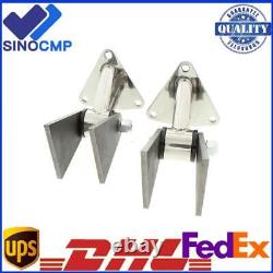 For Small & Big Block Chevy Polished Stainless Engine Motor Mounts SBC350 BBC454