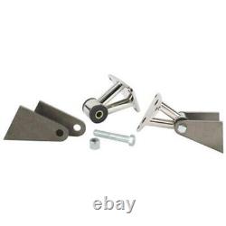 For Small & Big Block Chevy Polished Stainless Engine Motor Mounts SBC350 BBC454