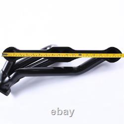 For Small Block Chevy Blazer S10 S15 283 302 350 V8 Black SS Engine Swap Headers