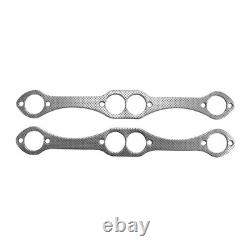 For Small Block Chevy Blazer S10 S15 283 302 350 V8 Black SS Engine Swap Headers