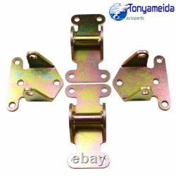 For Small Block Chevy Solid Engine Motor Frame Mount Combo Rat Rod Hot Street