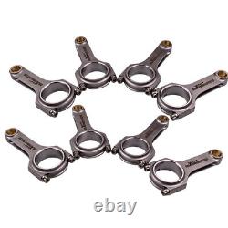 Forged H-Beam Connecting Rods for Chevrolet Chevy Small block V8 engine 6