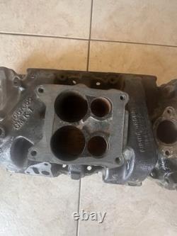 GM 14057055 SBC Small Block Chevy Engine Intake Manifold 4 Barrel EGR OEM