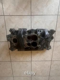 GM 14057055 SBC Small Block Chevy Engine Intake Manifold 4 Barrel EGR OEM