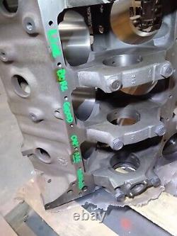 GM 361959 454 Big Block Chevy 2 Bolt Main 9.8 Deck Bare Block Bored. 030