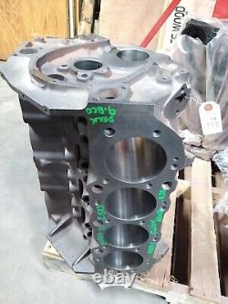 GM 361959 454 Big Block Chevy 2 Bolt Main 9.8 Deck Bare Block Bored. 030