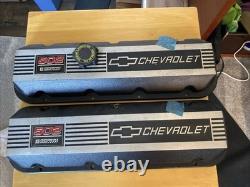 GM 502 Valve Covers Big Block Chevy ZZ502 Crate Engine BBC 12363956