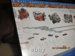 Gm Chevy Original 50 Yrs. Of Small Block Engine Evolution Poster Art