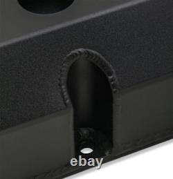 HOLLEY 241-288 Tall Valve Covers for Small Block Chevy Black