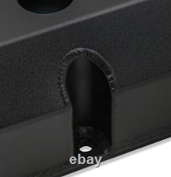 HOLLEY 241-288 Tall Valve Covers for Small Block Chevy Black