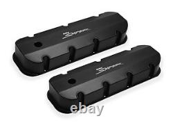 HOLLEY 890004B Sniper Fabricated Tall Valve Covers for Big Block Chevy