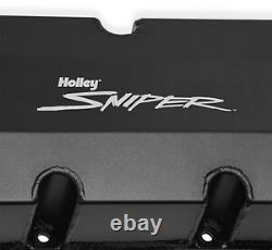 HOLLEY 890004B Sniper Fabricated Tall Valve Covers for Big Block Chevy