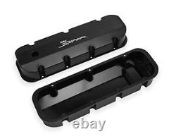 HOLLEY 890004B Sniper Fabricated Tall Valve Covers for Big Block Chevy