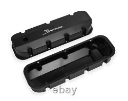 HOLLEY 890004B Sniper Fabricated Tall Valve Covers for Big Block Chevy