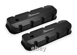 HOLLEY 890004B Sniper Fabricated Tall Valve Covers for Big Block Chevy