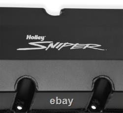 HOLLEY 890004B Sniper Fabricated Tall Valve Covers for Big Block Chevy