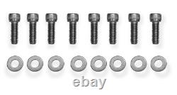 HOLLEY 890010 Sniper Tall Fabricated Valve Covers for Small Block Chevy