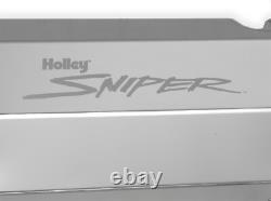 HOLLEY 890010 Sniper Tall Fabricated Valve Covers for Small Block Chevy