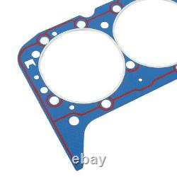Head Intake Exhaust Valve Cover Engine Gasket for Chevy 327 350 Small Block V8
