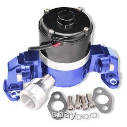 High Flow Electric Aluminum Blue Water Pump for Small Block Chevy Engines 350
