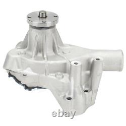 High-Performance Small Block Chevy Aluminum Water Pump Long Style, T6 Aluminum