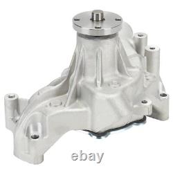 High-Performance Small Block Chevy Aluminum Water Pump Long Style, T6 Aluminum