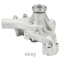 High-Performance Small Block Chevy Aluminum Water Pump Long Style, T6 Aluminum