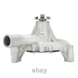 High-Performance Small Block Chevy Aluminum Water Pump Long Style, T6 Aluminum