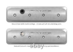 Holley 241-290 Chevy Muscle Series Center Bolt As Cast Aluminum Valve Covers