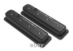 Holley 241-292 GM Muscle Series Center Bolt Valve Covers Satin Black Machined