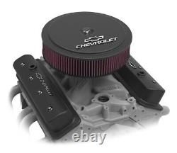 Holley 241-292 GM Muscle Series Center Bolt Valve Covers Satin Black Machined