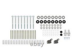 Holley 241-296 LS Valve Cover Adapter Plates Natural Aluminum