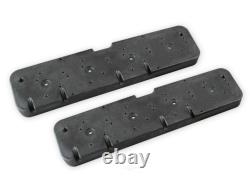 Holley 241-298 Valve Cover Adapter Plates GM LS Engines Fits Small Block Chevy