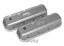 Holley 241-300 Big Block Chevy Vintage Series Finned Valve Covers As Cast