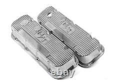 Holley 241-84 M/T Valve Covers for Big Block Chevy Engines Polished