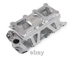 Holley 825071 Sniper Fabricated Intake Manifold Small Block Chevy Dual Quad