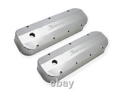 Holley Sniper 890002 Sniper Fabricated Aluminum Valve Cover Chevy Big Block