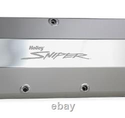Holley Sniper 890002 Sniper Fabricated Aluminum Valve Cover Chevy Big Block