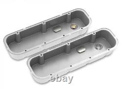 Holley Tall M/T Valve Cover For Chevrolet Big Block Engine Polished Finish
